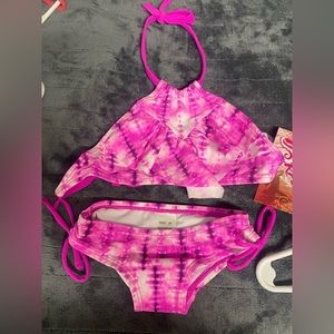 PINK pretty kanu surf bikini ! Size 2T
